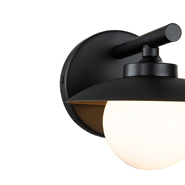 Настенное бра Corazza 10015/1W Black V000283