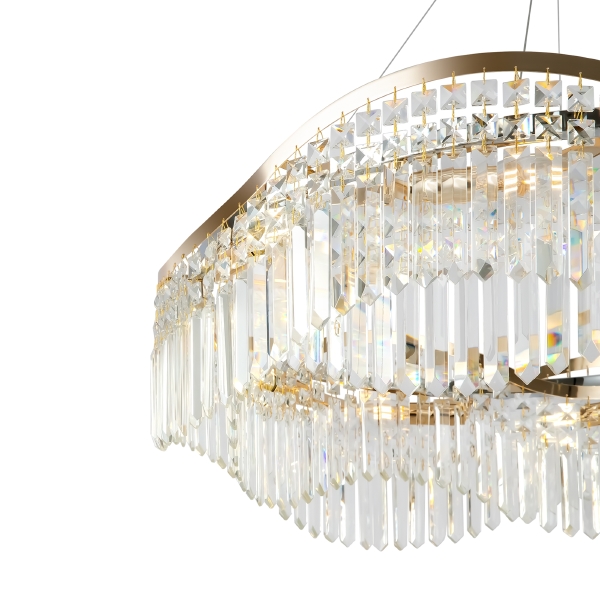 Подвесная люстра Gracia DIA201PL-10G