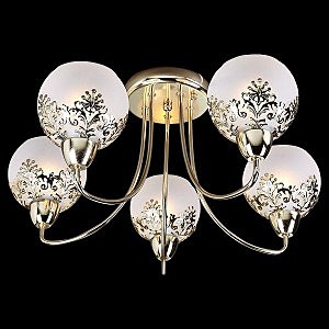 Потолочная люстра 30037 30037/5 золото