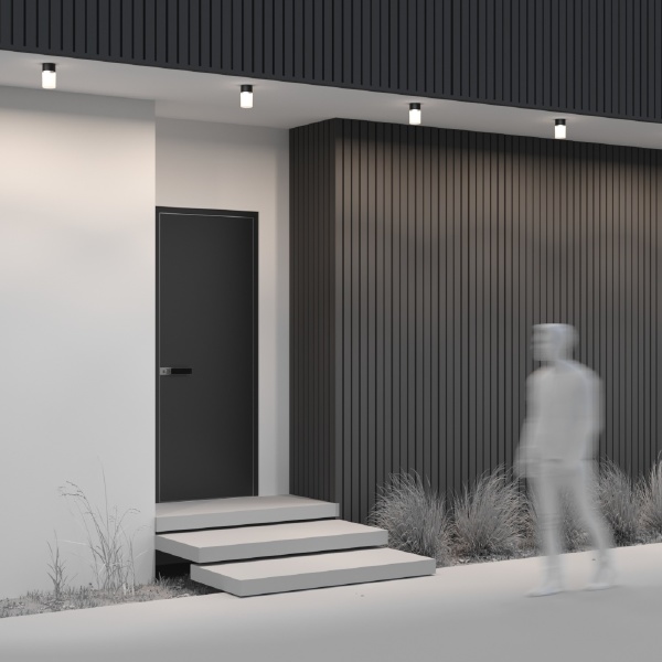 Уличный потолочный светильник Willis O418CL-01B