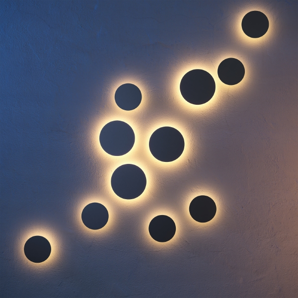 Уличный настенный светильник Wald O420WL-L12GF