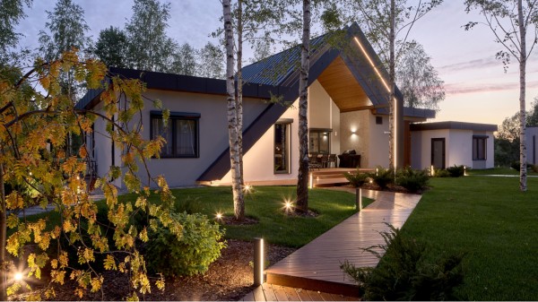 Уличный наземный светильник Hof O422FL-L12GF