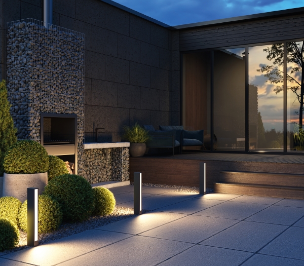 Уличный наземный светильник Hof O422FL-L12GF