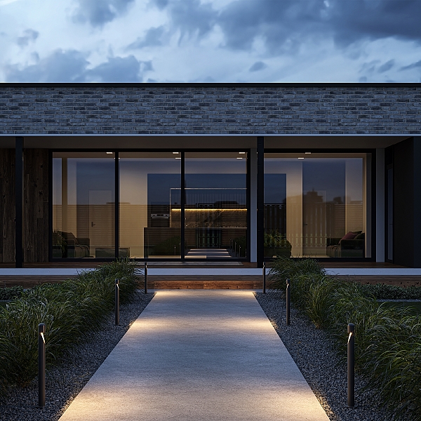 Уличный наземный светильник Hagen O423FL-L5GF