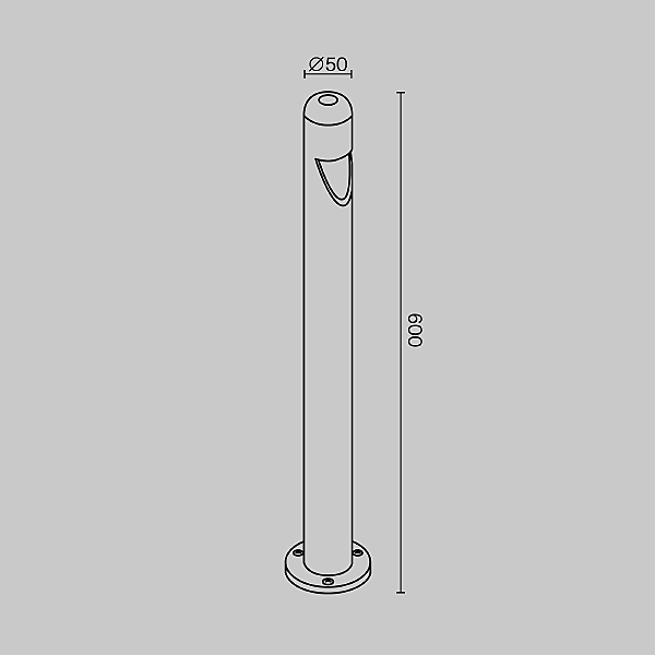 Уличный наземный светильник Hagen O423FL-L5GF