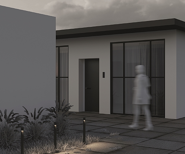 Уличный наземный светильник Hagen O423FL-L5GF