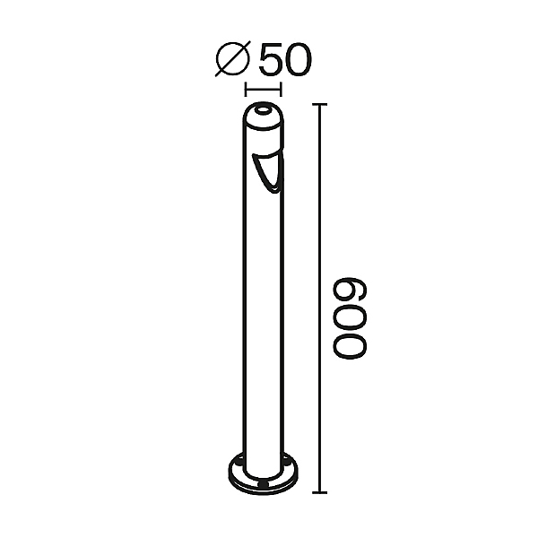 Уличный наземный светильник Hagen O423FL-L5GF