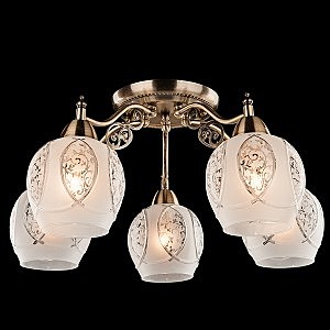 Потолочная люстра 70026 70026/5 античная бронза