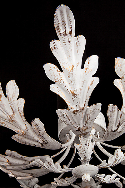 Потолочная люстра 70017 70017/5 белый с золотом