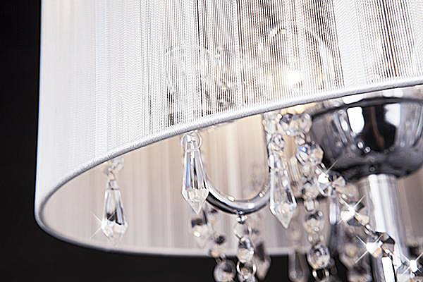 Торшер 2045 2045/3F хром/белый торшер