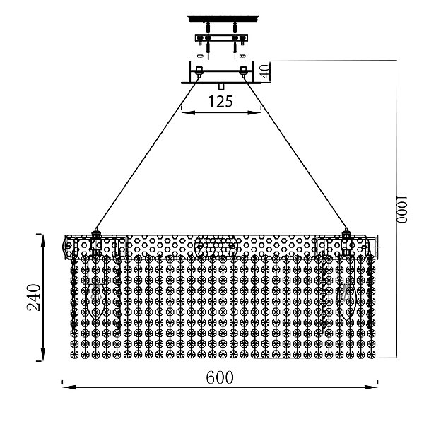 Подвесная люстра Niagara 10170/10
