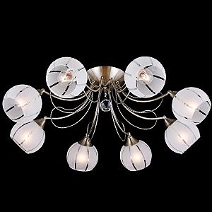 Потолочная люстра 30021 30021/8 античная бронза