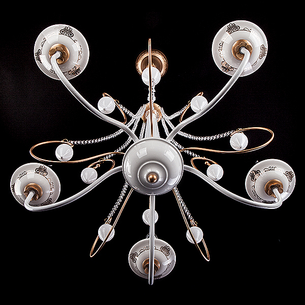 Подвесная люстра 60013 60013/5 белый