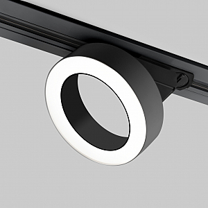 Трековый светильник Spila Spila черный 12W 4200K (85079/01) однофазный