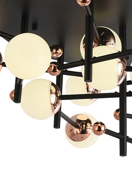 Потолочная люстра Loft Led LED LAMPS 81344 GOLD BLACK