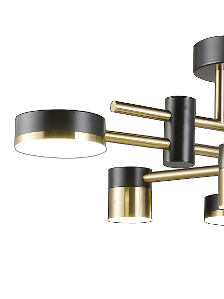 Потолочная люстра Loft Led LED LAMPS 81368 GOLD BLACK