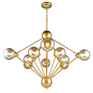 Подвесная люстра Stuttgart STUTTGART 91006/10C GOLD