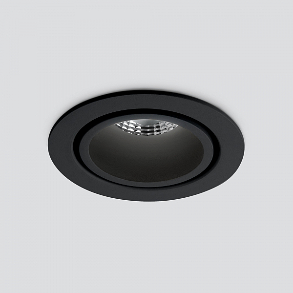Встраиваемый светильник 15267/LED 15267/LED 7W 4200K BK/BK черный/черный
