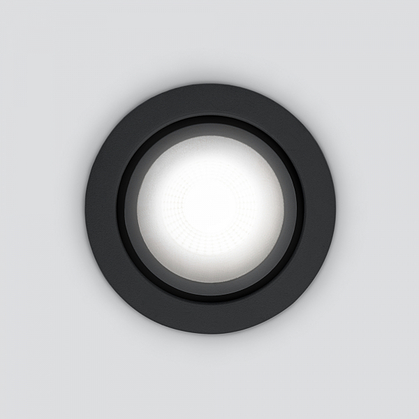 Встраиваемый светильник 15267/LED 15267/LED 7W 4200K BK/BK черный/черный