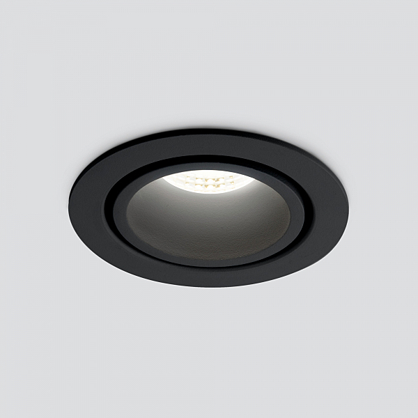 Встраиваемый светильник 15267/LED 15267/LED 7W 4200K BK/BK черный/черный