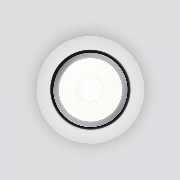 Встраиваемый светильник 15267/LED 15267/LED 7W 4200K WH/SL белый/серебро