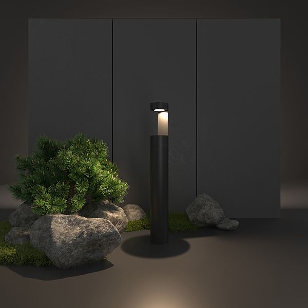 Уличный наземный светильник Nimbus 1640 TECHNO LED Nimbus Чёрный (35126/F)