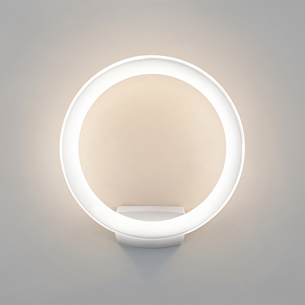 Уличный настенный светильник Ring 1710 TECHNO LED Ring белый