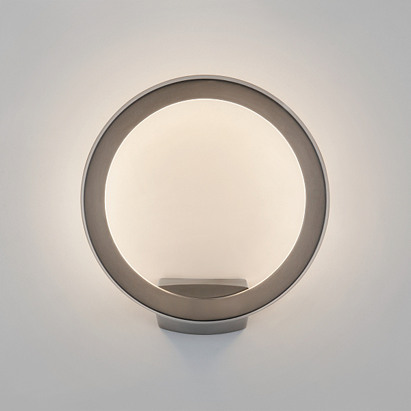 Уличный настенный светильник Ring 1710 TECHNO LED Ring серый