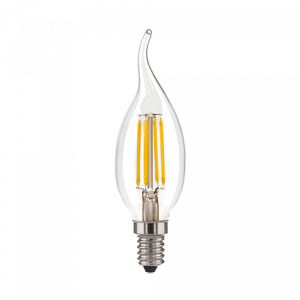 Светодиодная лампа Dimmable F Dimmable BLE1424 5W 4200K E14 (CW35 прозрачный)