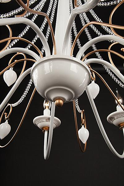 Подвесная люстра 60013 60013/8 белый