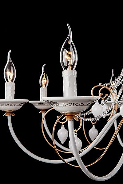 Подвесная люстра 60013 60013/8 белый