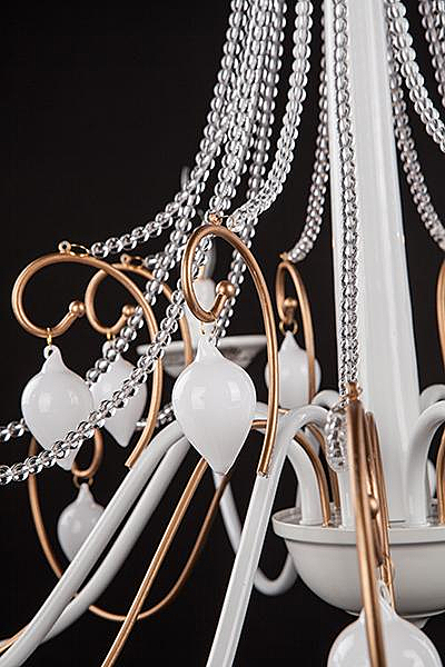 Подвесная люстра 60013 60013/8 белый