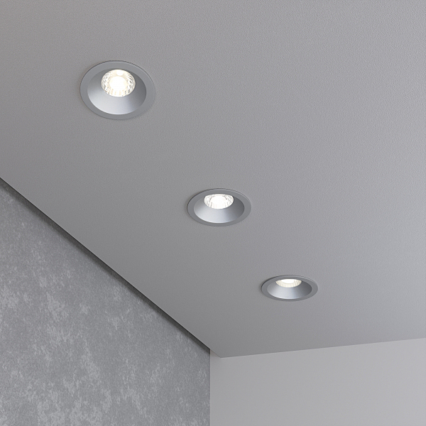 Встраиваемый светильник 15266 15266/LED 7W 4200K SL серебро
