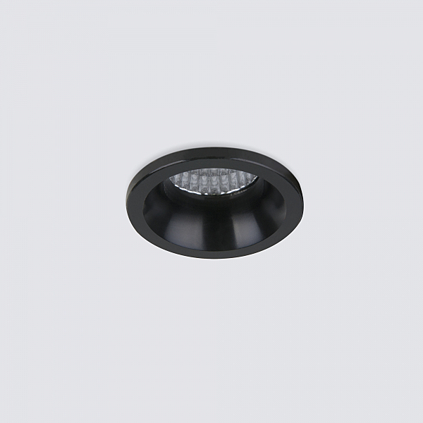 Встраиваемый светильник 15269/LED 15269/LED 3W BK черный