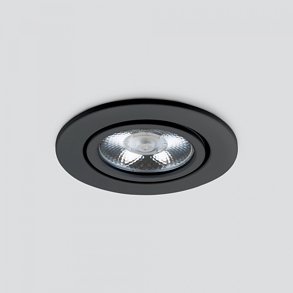 Встраиваемый светильник 15272/LED 15272/LED 5W 4200K BK черный