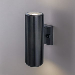 Уличный настенный светильник Strict 1403 TECHNO Strict черный