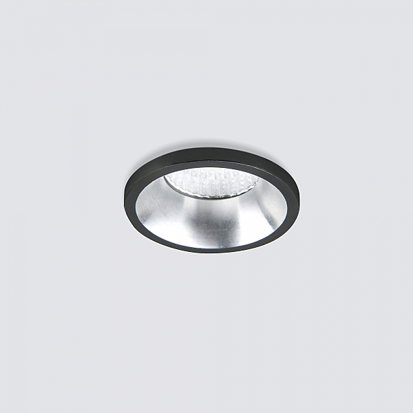 Встраиваемый светильник 15269/LED 15269/LED 3W SN/BK сатин/никель / черный
