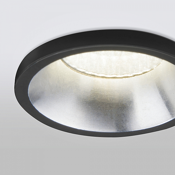 Встраиваемый светильник 15269/LED 15269/LED 3W SN/BK сатин/никель / черный