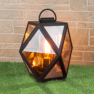 Уличный наземный светильник Ambra Ambra S (35133/S) чёрный