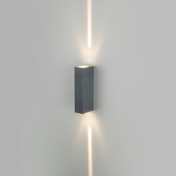 Уличный настенный светильник Blaze Blaze LED серый (35136/W)