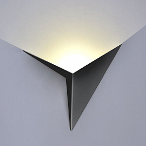 Настенный светильник Parete Parete LED черный (MRL LED 3W 1008 IP20)