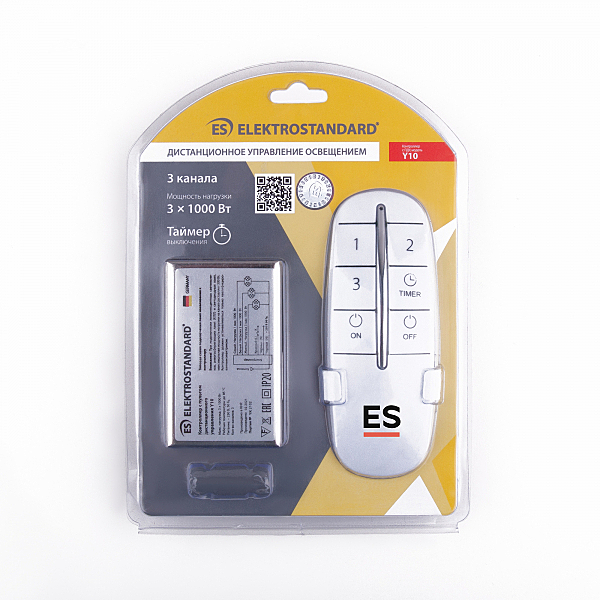 Пульт к светодиодной ленте 16001 Пульт управления 16001/03 белый (3 канала)