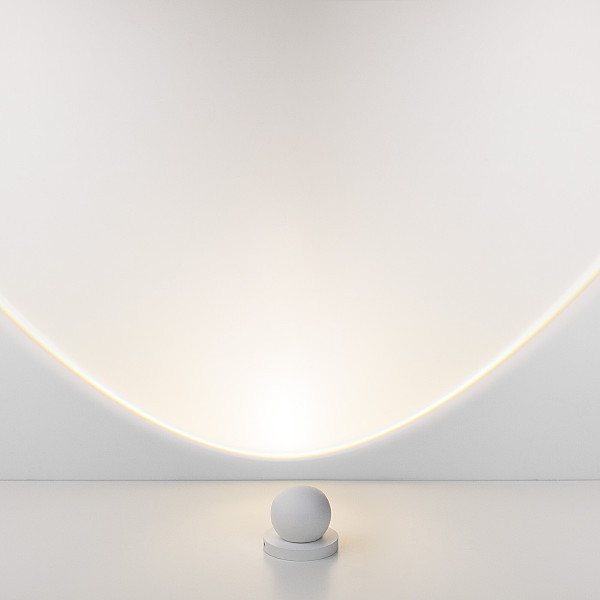 Уличный настенный светильник Ball Ball LED белый (35143/S)