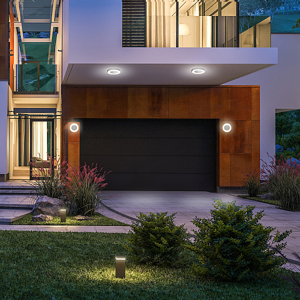 Уличный настенный светильник Rim LTB52 LED Светильник 18W Белый