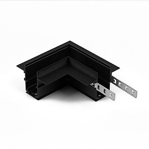 Комплектующие для трек-систем Slim Magnetic Slim Magnetic Коннектор угловой для встраиваемого шинопровода 85092/00