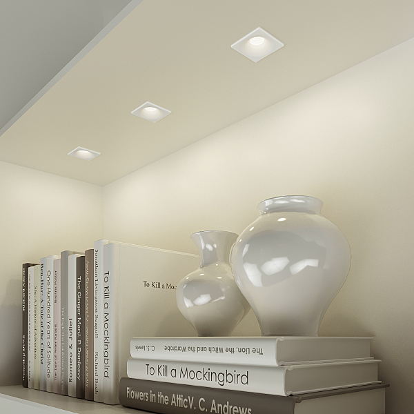Встраиваемый светильник 15271/LED 15271/LED 3W WH белый