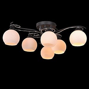 Потолочная люстра 70016 70016/6 хром с черным