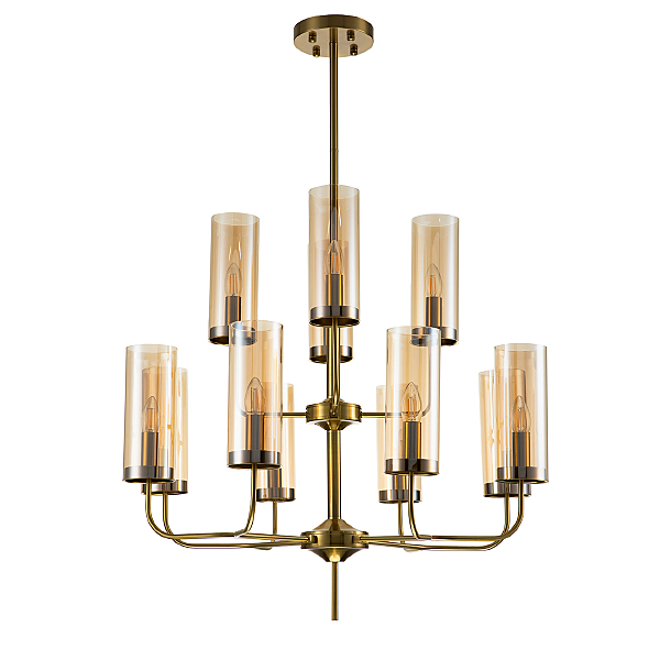 Люстра на штанге Balletto 13014/12R Brass V000254