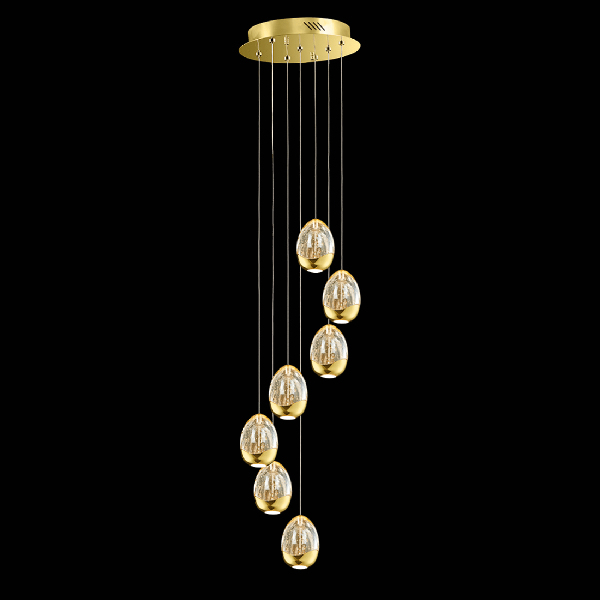 Люстра каскадная Terrene MD13003023-7A gold