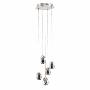 Люстра каскадная Terrene MD13003023-5A chrome